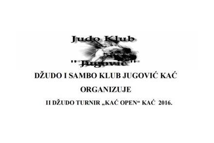 Džudo turnir Kać open 2016